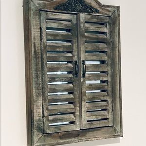 FARMHOUSE DECORATIVE MIRROR WALL DECOR